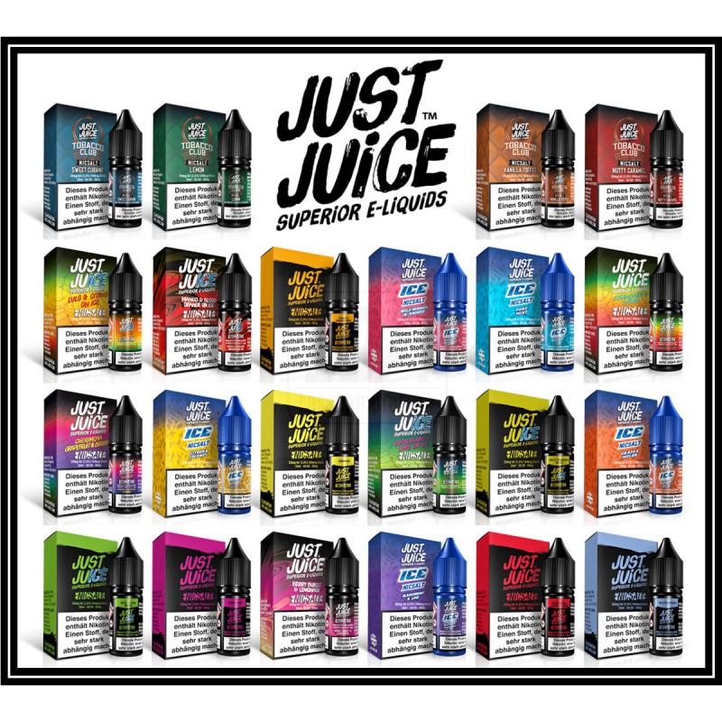 Just Juice Nikotinsalz Liquid 10 ml