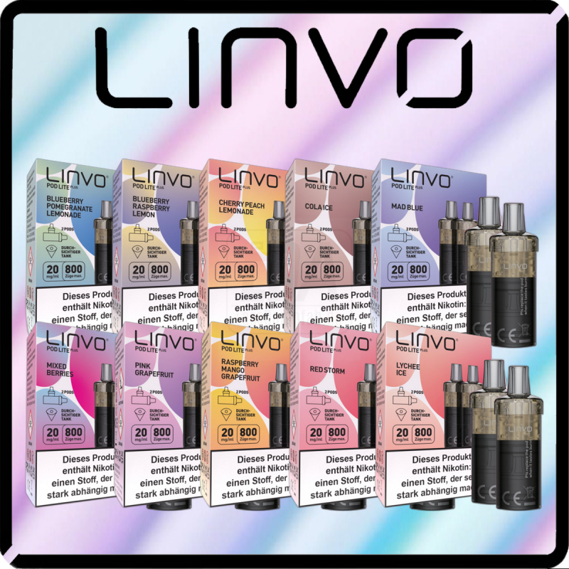 Linvo Pod Lite Plus Prefilled Cartridge (2 Stück ...