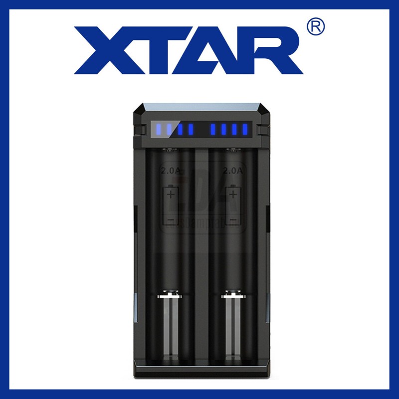 XTAR SC2 Ladegerät mit USB-C Anschluss