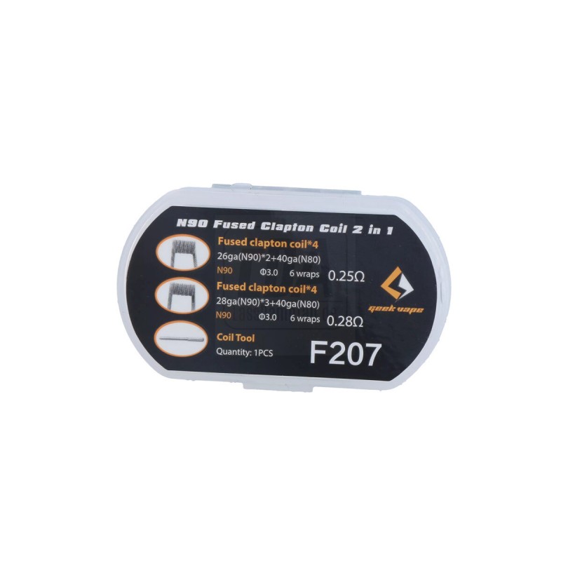 GeekVape 8x N90 Fused 2 in 1 Clapton Coils F207