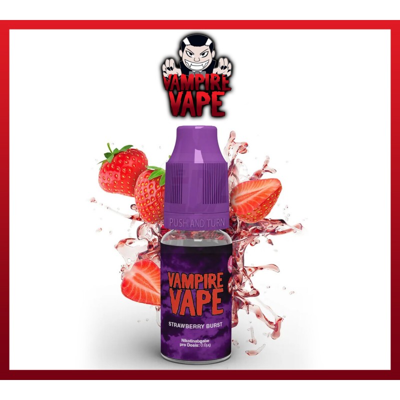 Vampire Vape Liquid Strawberry Burst 10 ml